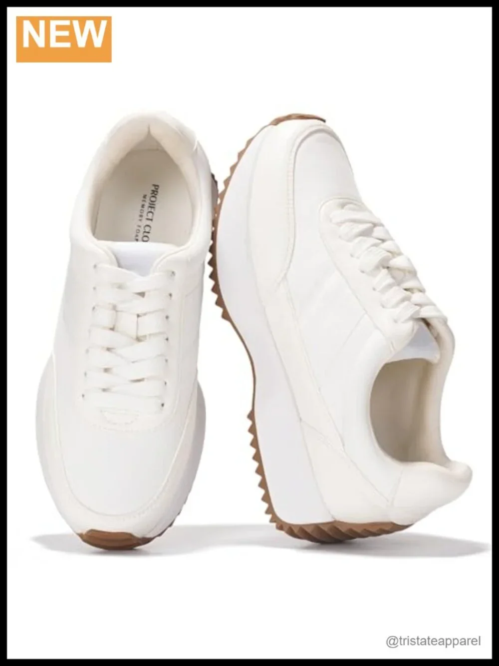 Memory Foam Sneakers - Non-Slip Lace Up Fashion Sneakers - Lightweight Spring